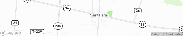 Saint Paris - map