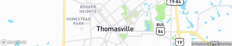 Thomasville - map