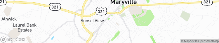 Maryville - map