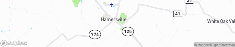 Hamersville - map