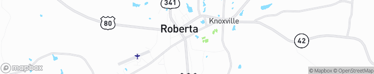 Roberta - map