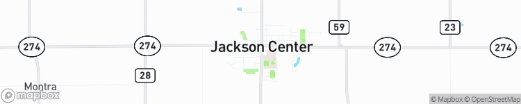 Jackson Center - map