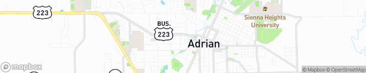 Adrian - map