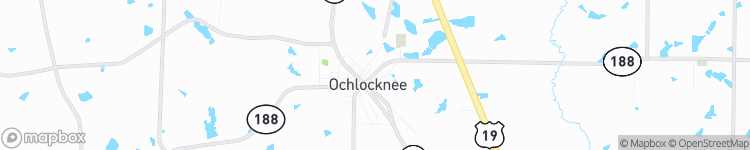 Ochlocknee - map
