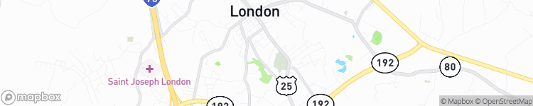 London - map