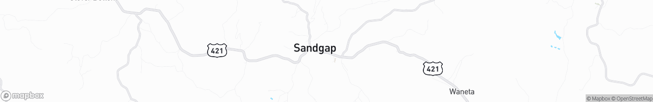 DG Sandgap - map