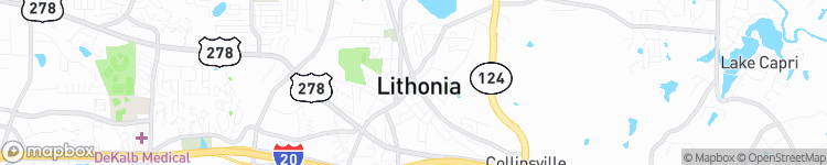 Lithonia - map