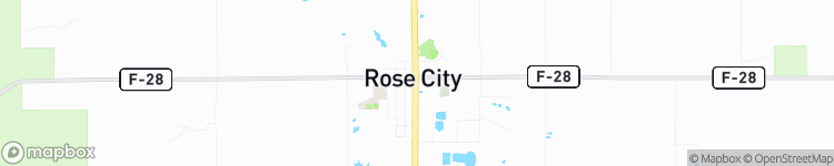 Rose City - map