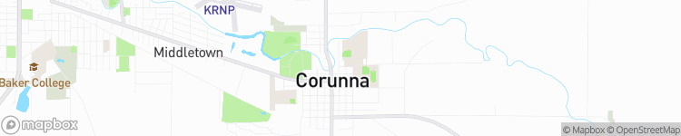 Corunna - map