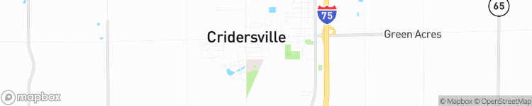 Cridersville - map