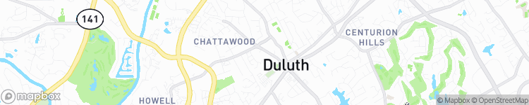 Duluth - map