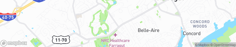 Farragut - map