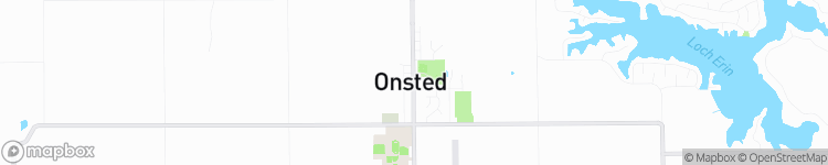 Onsted - map