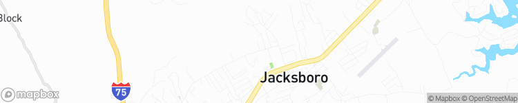 Jacksboro - map