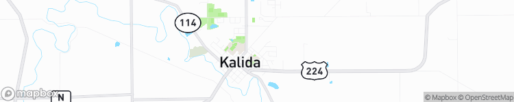 Kalida - map