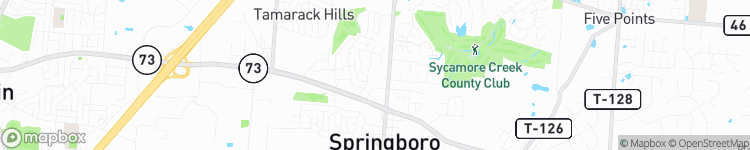 Springboro - map
