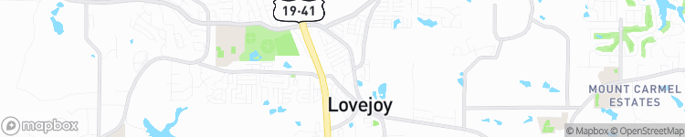 Lovejoy - map