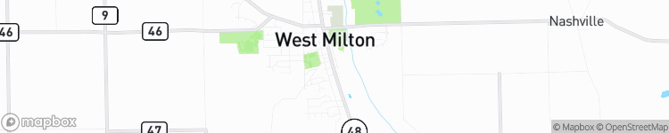 West Milton - map