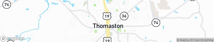 Thomaston - map