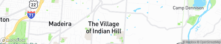 The Village of Indian Hill - map