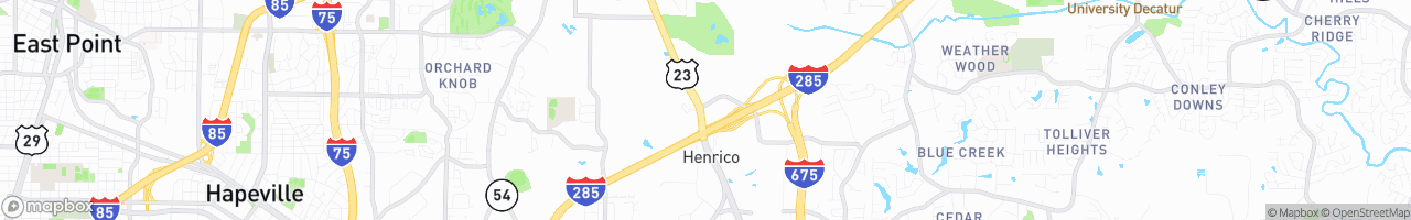 Conoco Fuel Center - map