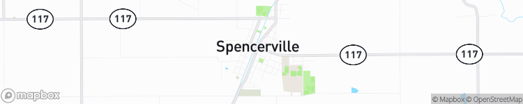 Spencerville - map