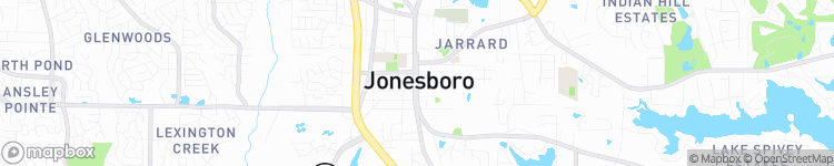 Jonesboro - map