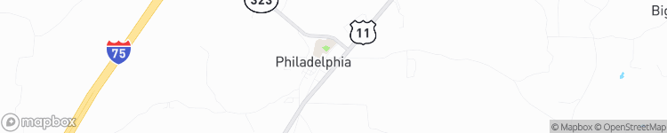 Philadelphia - map