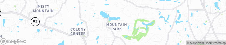 Mountain Park - map