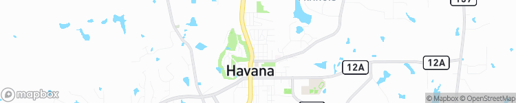 Havana - map