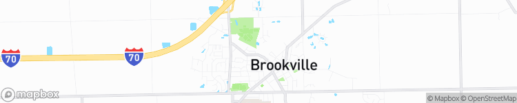 Brookville - map