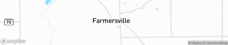 Farmersville - map