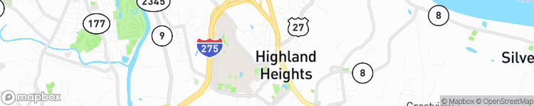 Highland Heights - map