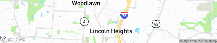 Lincoln Heights - map
