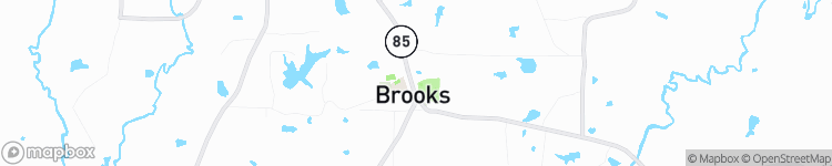 Brooks - map