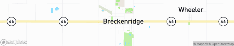 Breckenridge - map