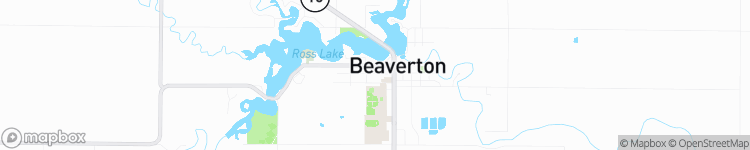 Beaverton - map