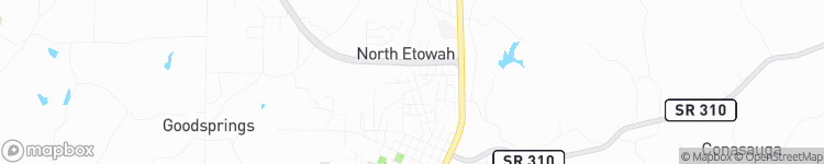 Etowah - map