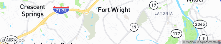Fort Wright - map