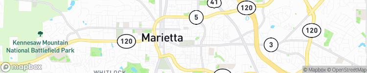 Marietta - map