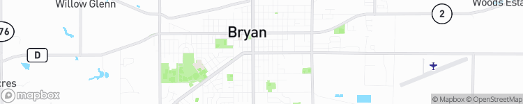 Bryan - map