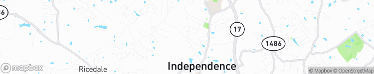 Independence - map
