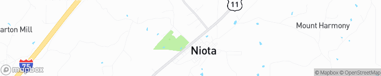 Niota - map