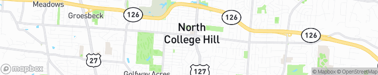 North College Hill - map