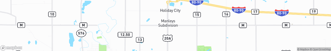 HOLIDAY CITY, OHIO - map