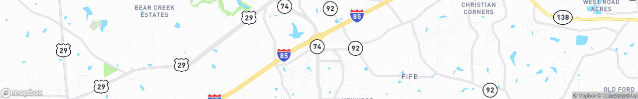 TruckMap | 5800 Oakley Industrial Blvd