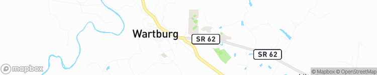 Wartburg - map