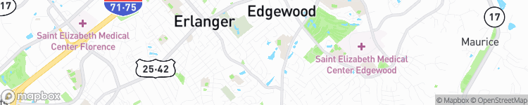 Erlanger - map