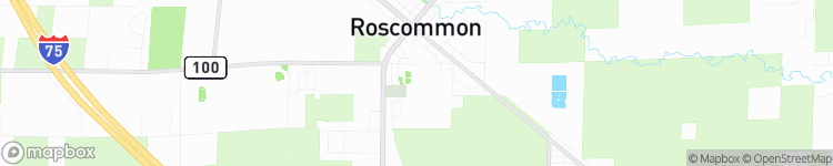 Roscommon - map
