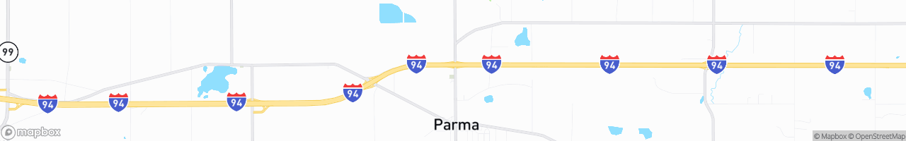 Parma Citgo Truck Stop - map